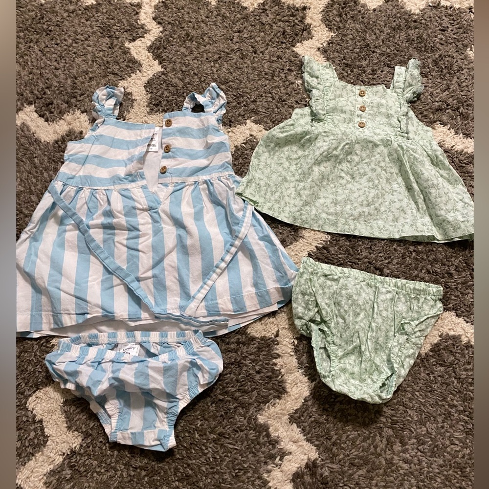 2 for $5 baby girl dresses